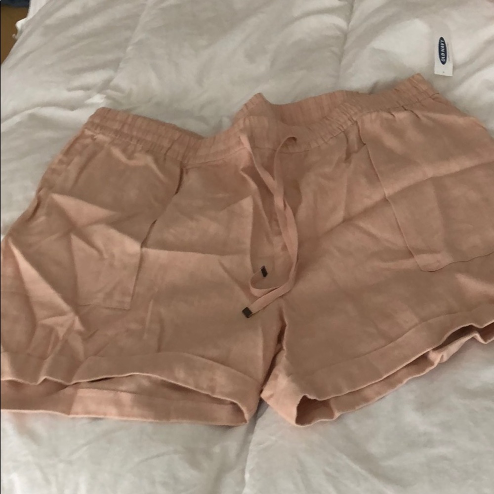 Old Navy linen blend shorts